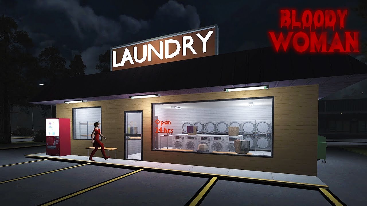 KONON KATANYA ADA WANITA YANG TERBAKAR HIDUP HIDUP DI LAUNDRY INI.... Bloody Woman