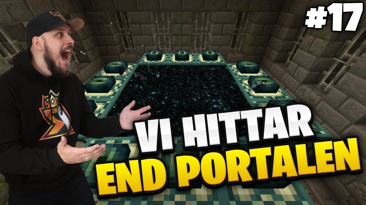 VI HITTAR END PORTALEN I MINECRAFT - LETS PLAY DEL 17