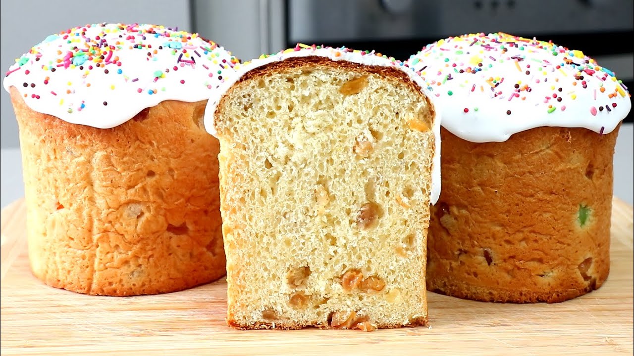 Тот Самый Сдобный Кулич Как в Детстве! Влажный, Сладкий, Долго Не Черствеет! Бабушкин Рецепт!