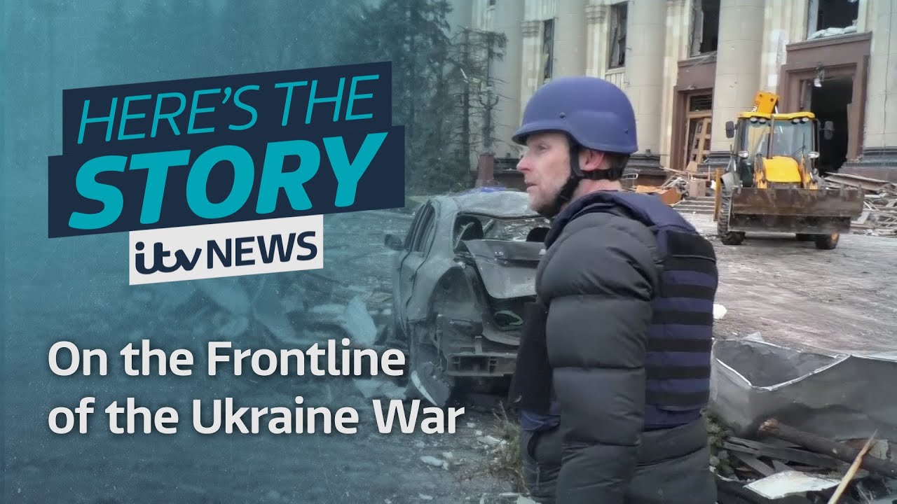 'Like being in a disaster movie': The reality of reporting on frontline of Ukraine war | ITV News