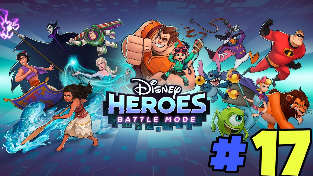 Disney Heroes Battle Mode Gameplay Part 17 MANY NEW CHARACTERS!