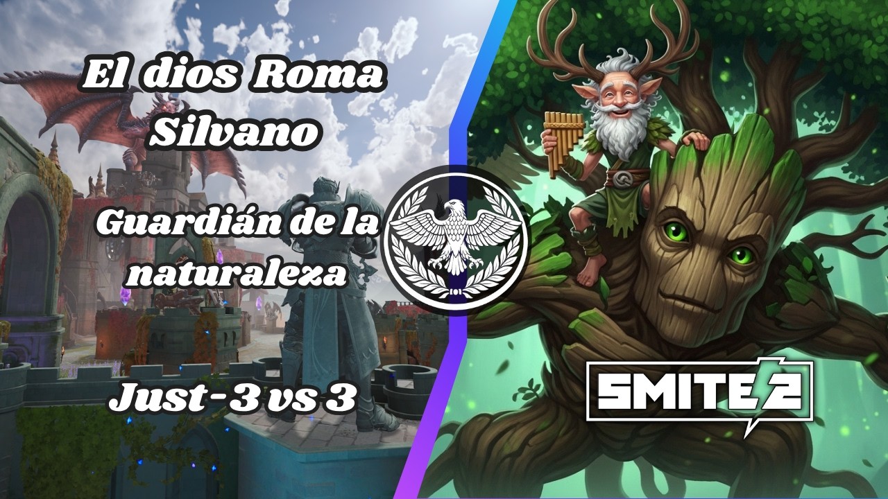 Silvano como Support - No se Veia Clara la Partida - SMITE 2 - Estukio - Just 3vs3