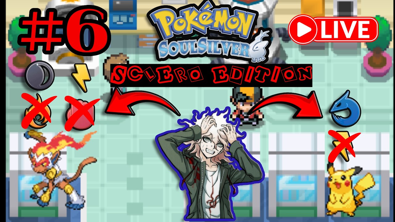 RAFFAELLO SONO A CASA [LIVE] Pokèmon soul silver sclero edition parte 6