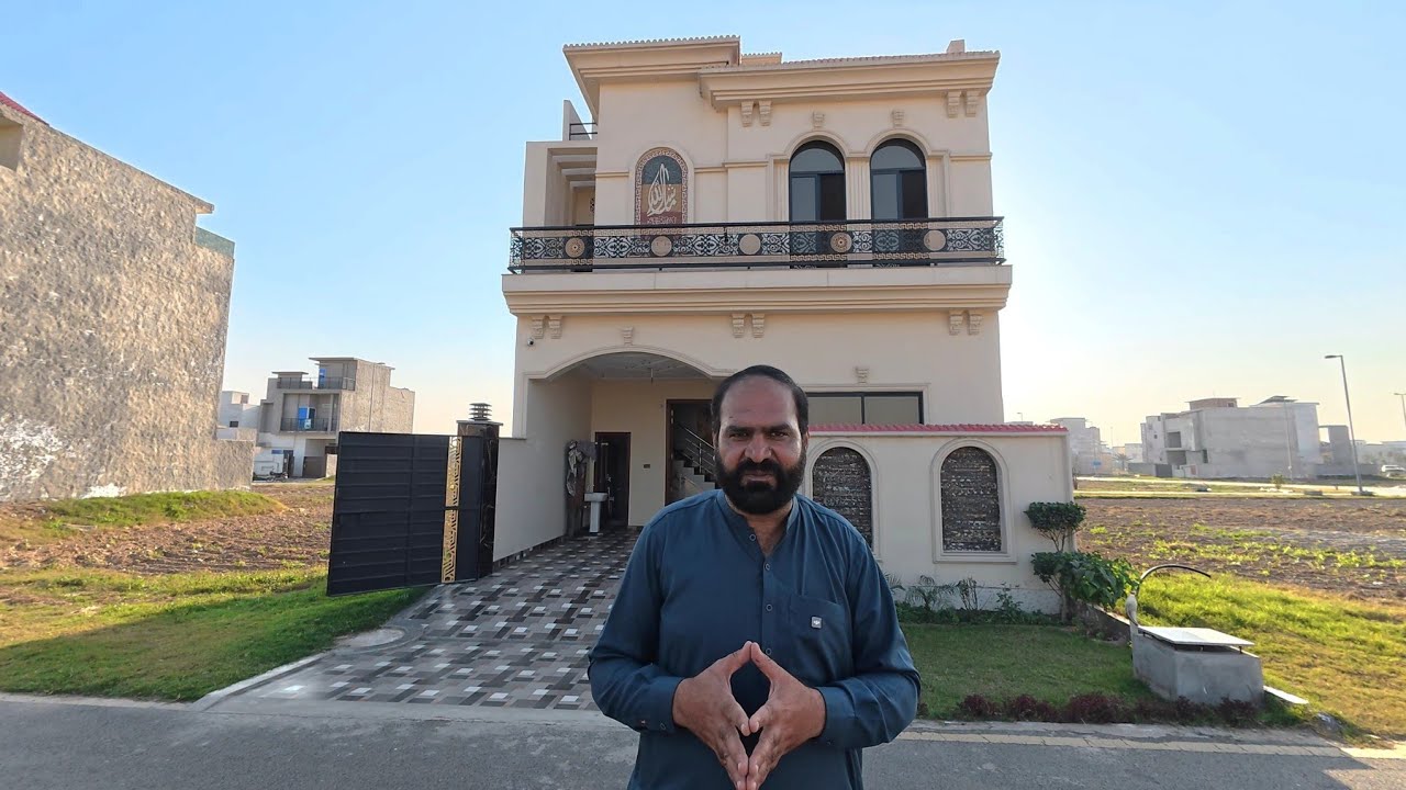 5 Marla Spanish Design Ghar For Sale | City Housing Sargodha Road Faisalabad
