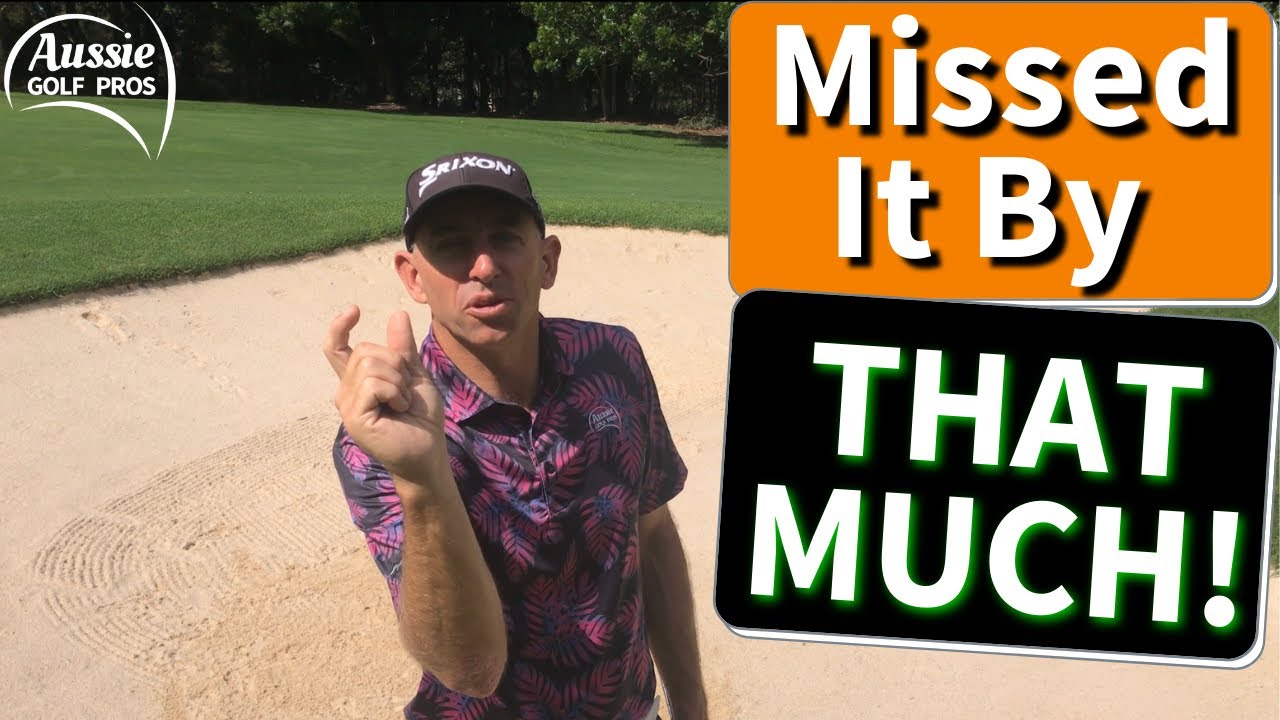 Myth No.42 - Hit The SAND 1 INCH Before The Golf Ball