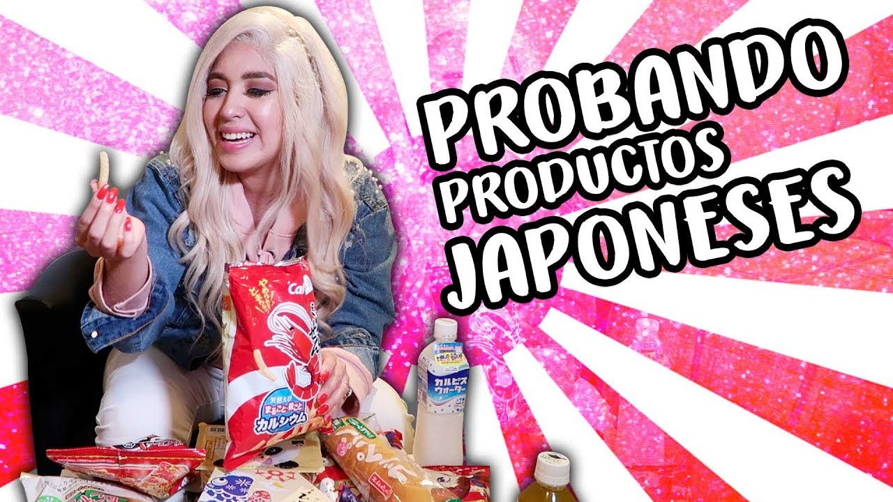 Probando productos Japoneses extra&ntilde;os