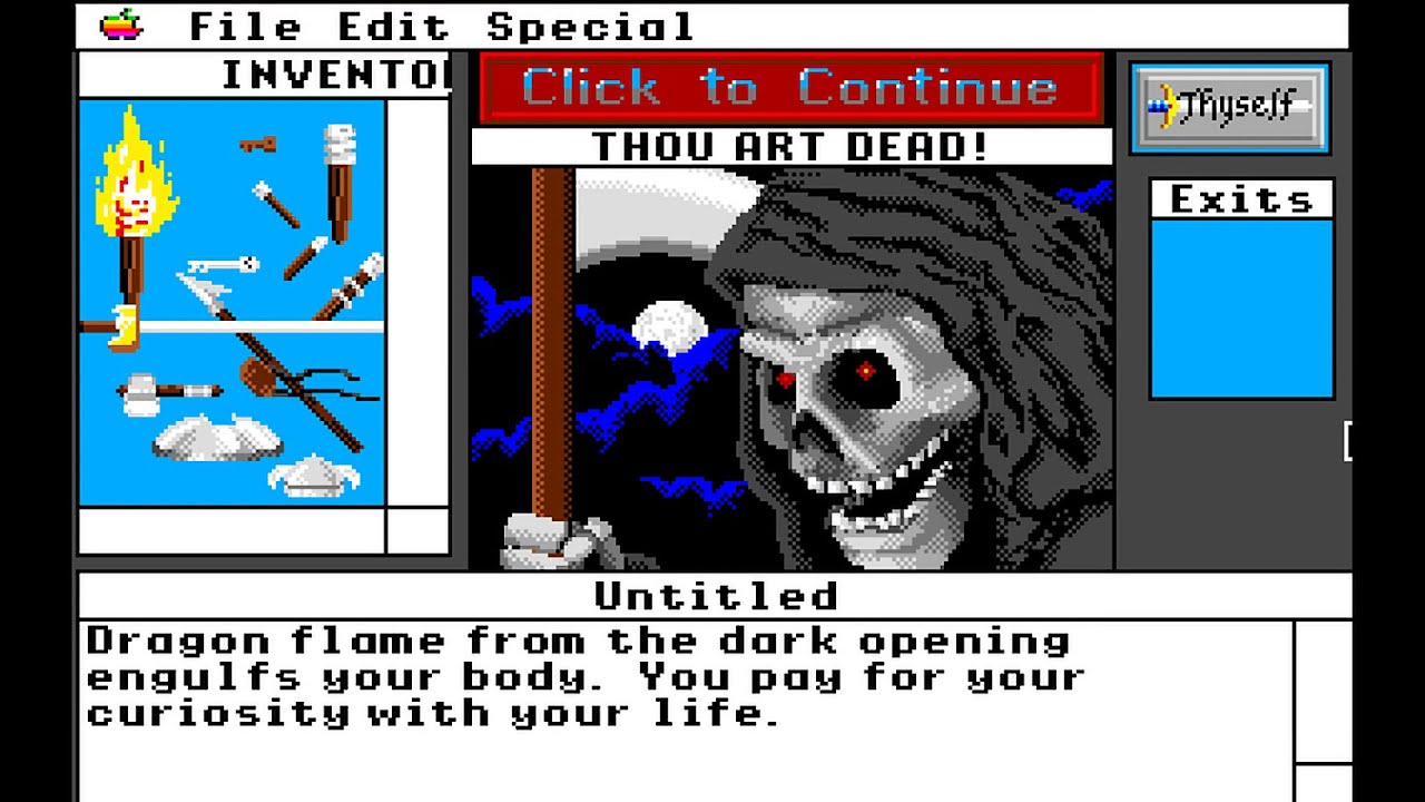 Apple IIGS Game: Shadowgate (1988 Mindscape)