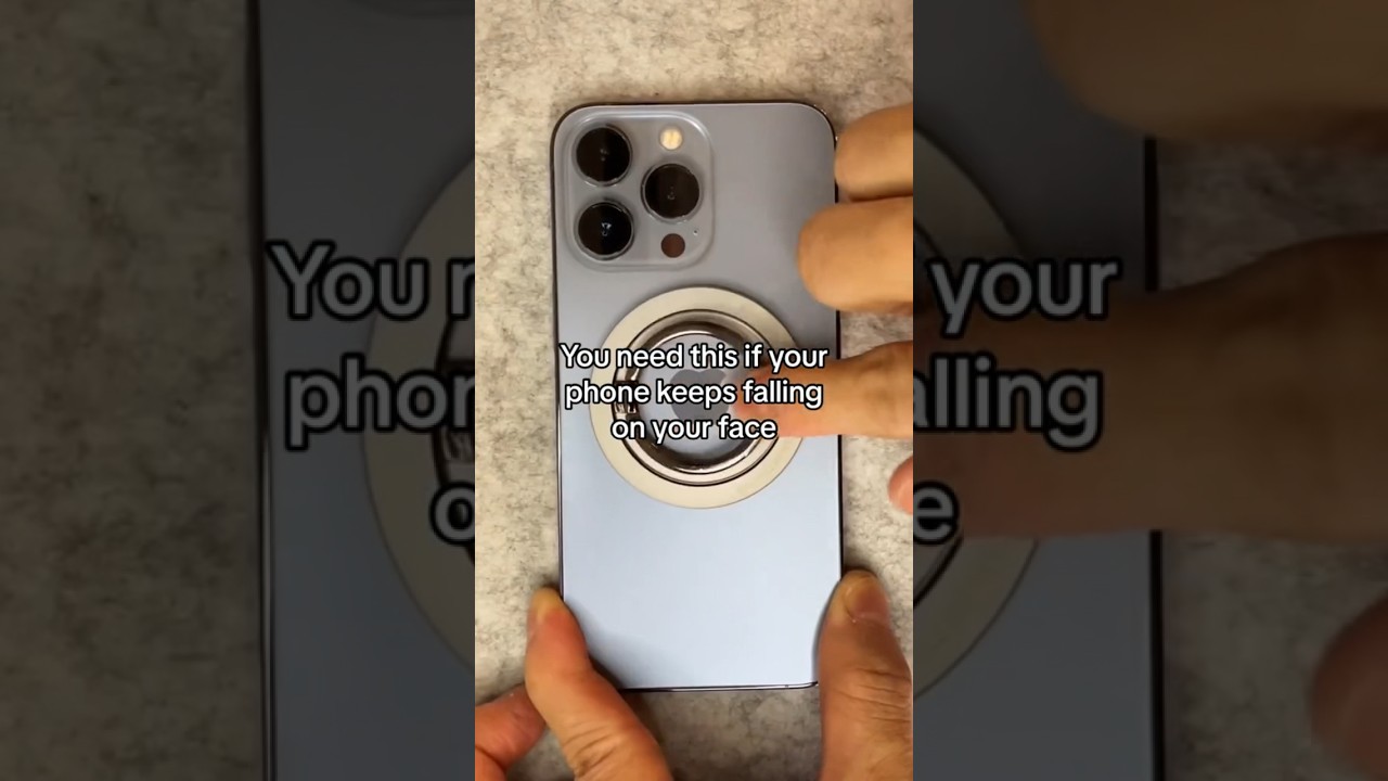 Magnetic phone ring holder. Simple necessity. #phoneaccessories