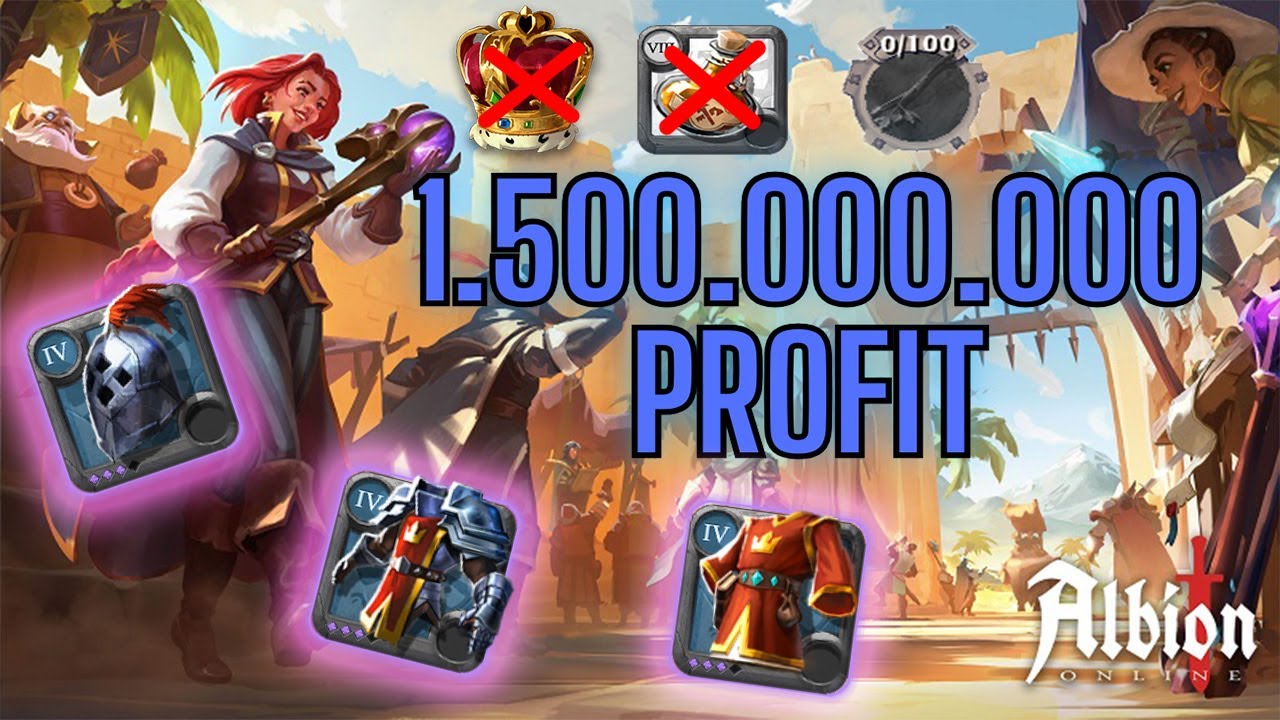Заработок 1,5 МИЛЛИАРДА без PREMIUM, FOCUS и SPEC — Albion Online Crafting