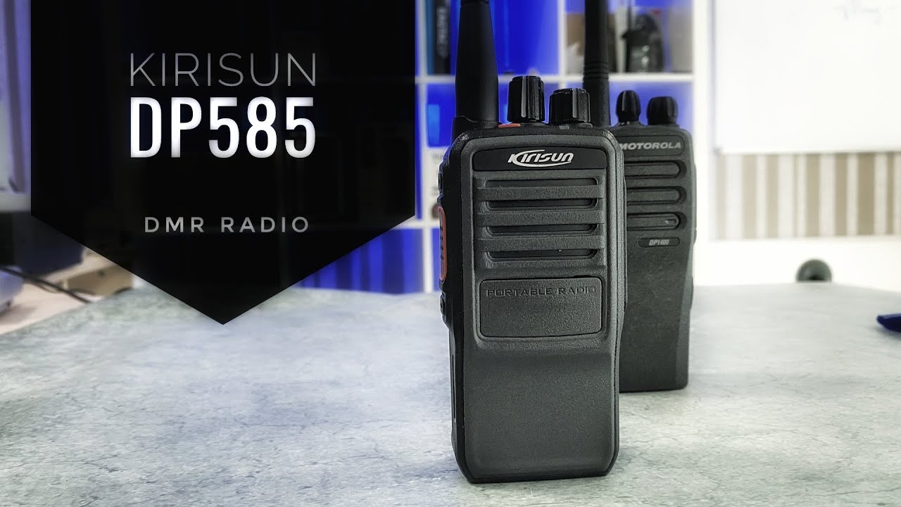 Kirisun DP585. Цифровая радиостанция. Сравнение с Motorola DP1400