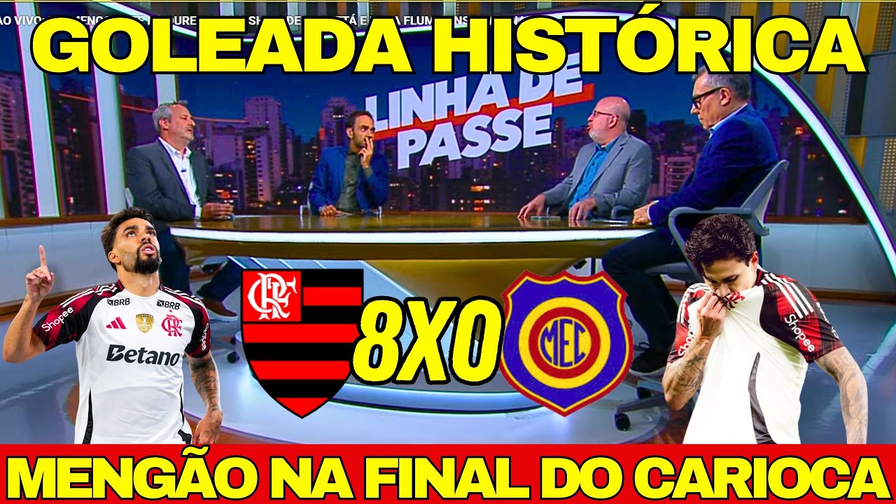 MENGÃO ATROPELA O MADUREIRA NO MARACANÃ E SE CLASSIFICA PARA A FINAL DO CARIOCA!