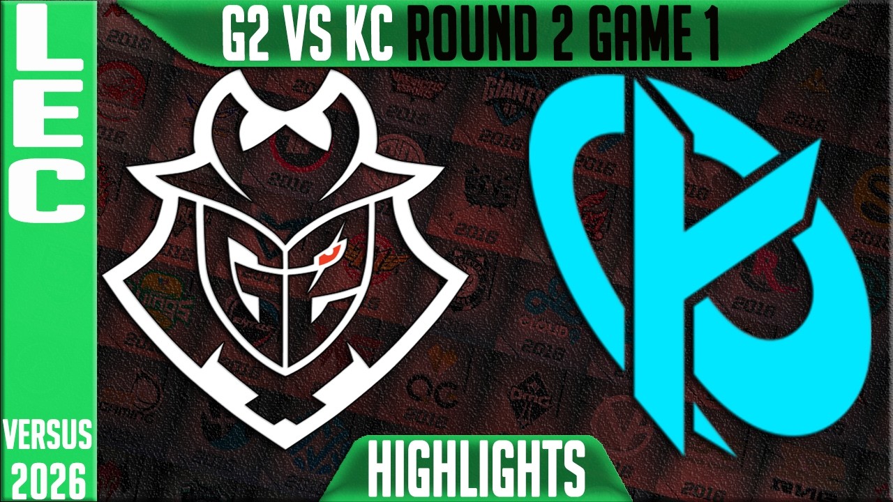 G2 vs KC Highlights Game 1 | LEC Playoffs 2026 Round 2 | G2 Esports vs Karmine Corp G1