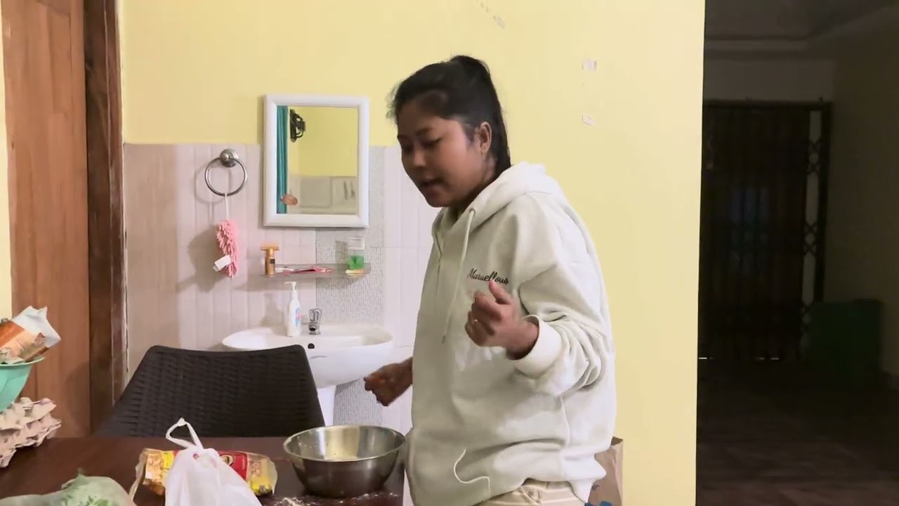 Roti bonai khalu 🫶🤗🥰|| Dipanjali Panging and Anzy Doley 