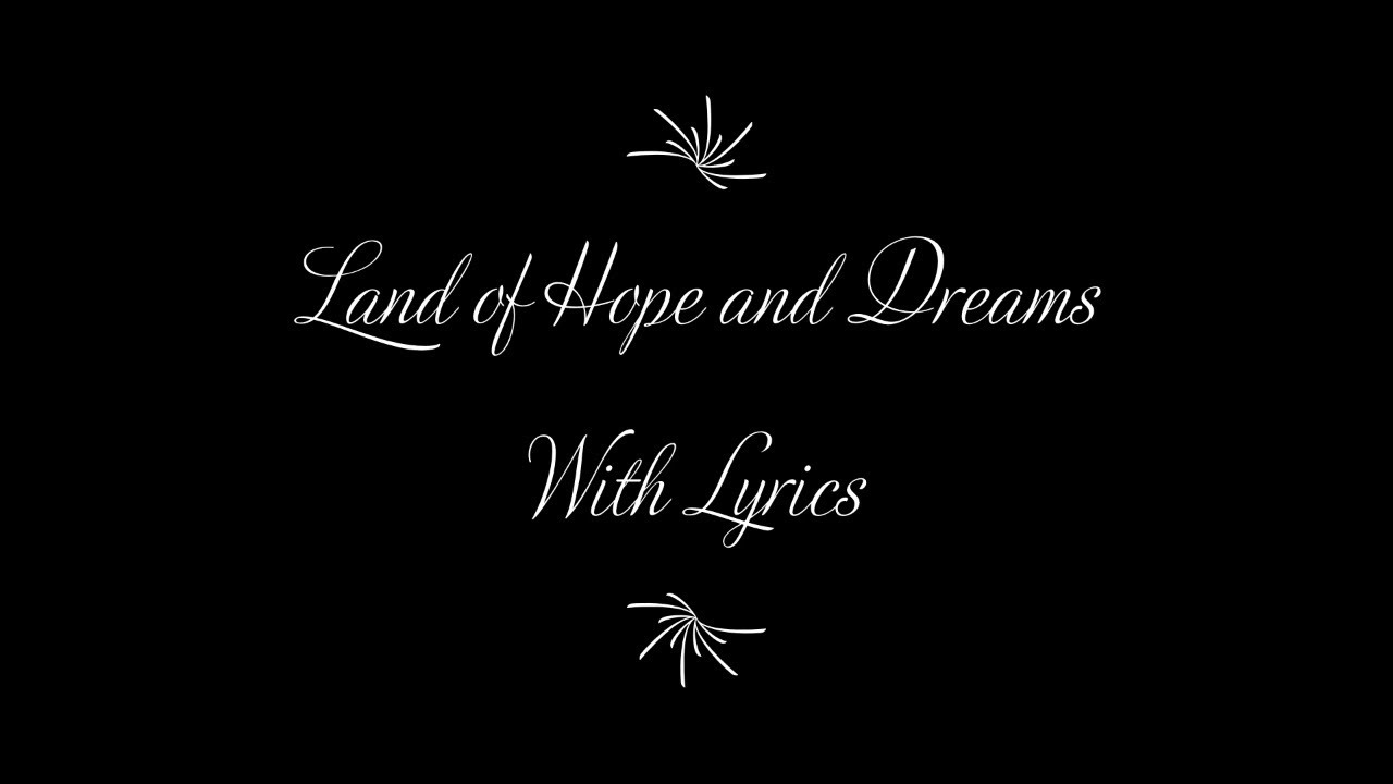 Land of Hope and dreams - Bruce Springsteen (Lyrics)