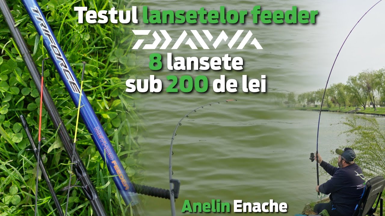 Daiwa Triforce - Lansete Feeder de Buget | Anelin Enache | Balta Floarea Popeștiului | MarelePescar