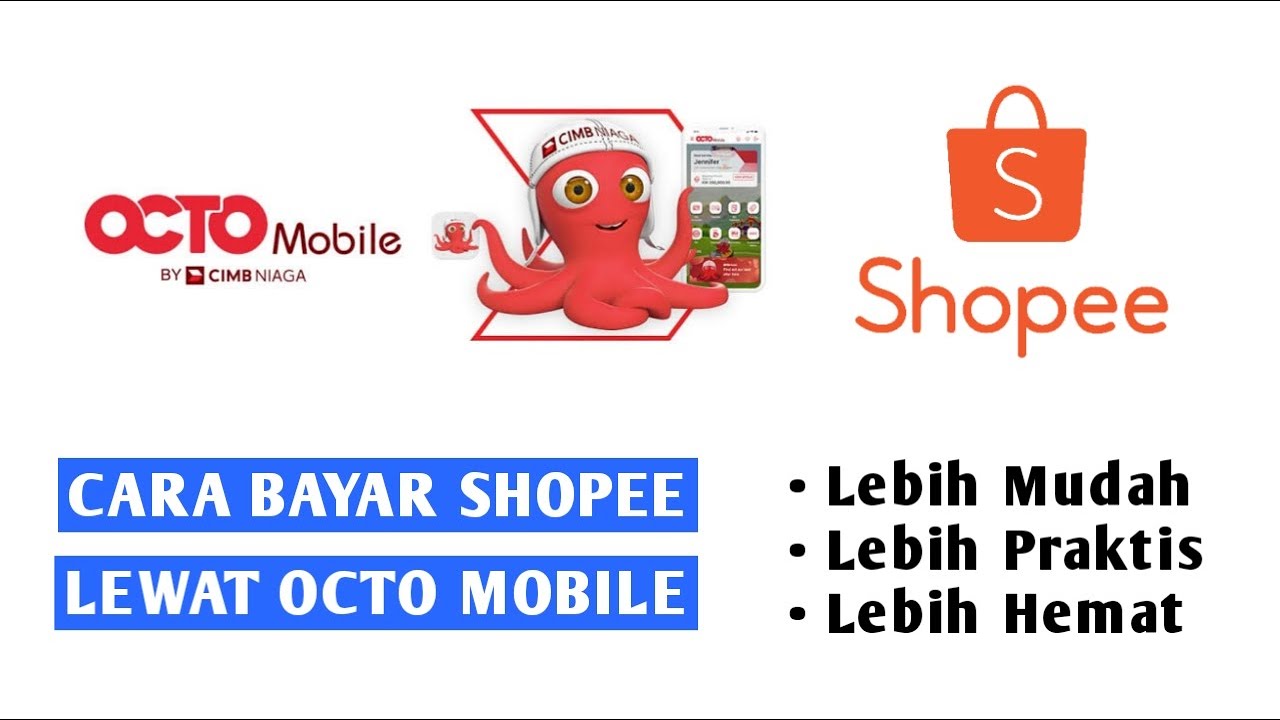 Cara Pembayaran Di Shopee Melalui Octo Mobile Cimb Niaga | Cara Bayar Virtual Account Octo Mobile