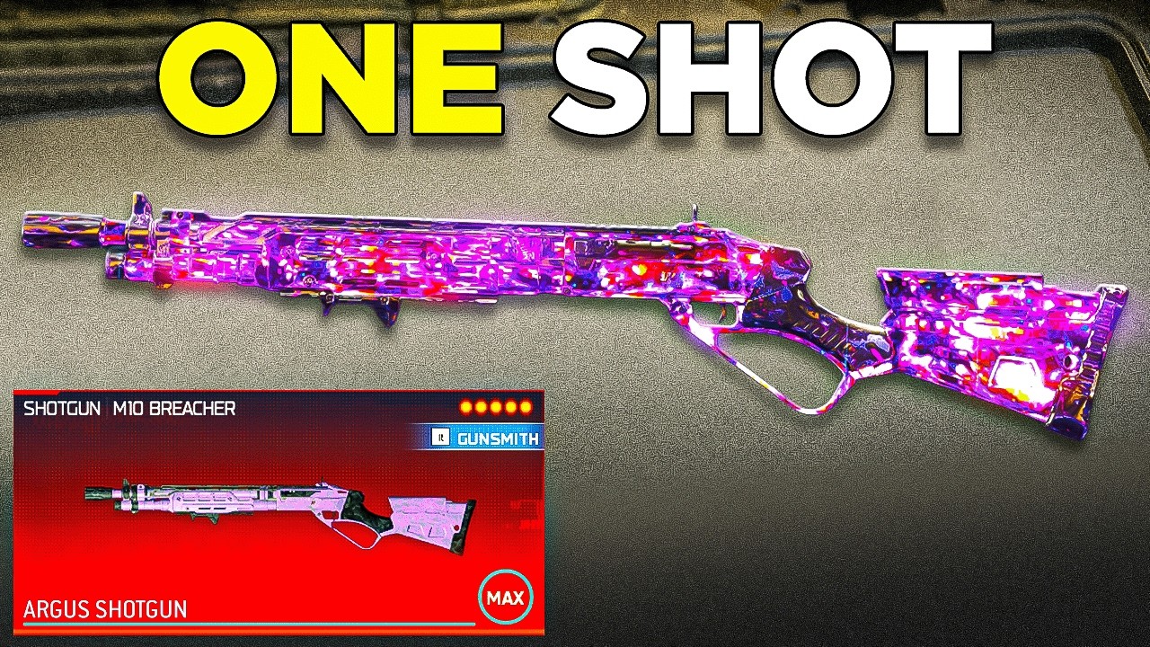 new M10 BREACHER ARGUS LEVER LOADOUT is BROKEN in BO7 & WARZONE! (Best M10 BREACHER Class Setup)
