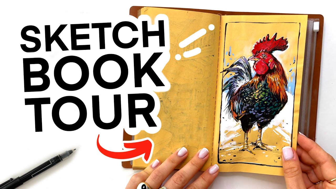 SKETCHBOOK TOUR! (30+ Special Drawings)