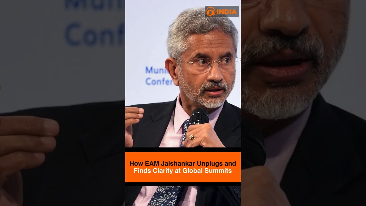 How EAM Jaishankar Unplugs and Finds Clarity at Global Summits