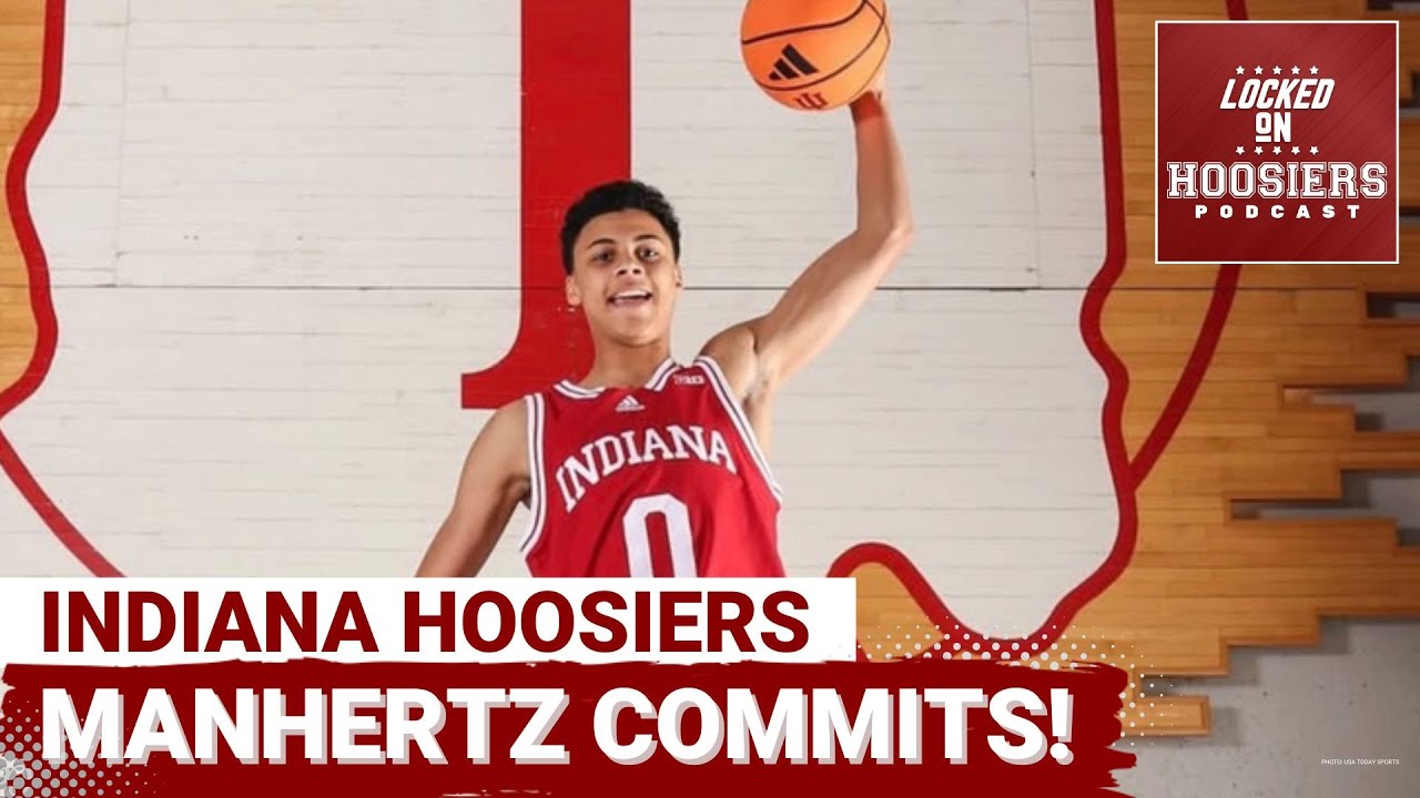 BREAKING: Indiana LANDS 4-Star Forward Trevor Manhertz for 2026 class! Darian DeVries is on FIRE!