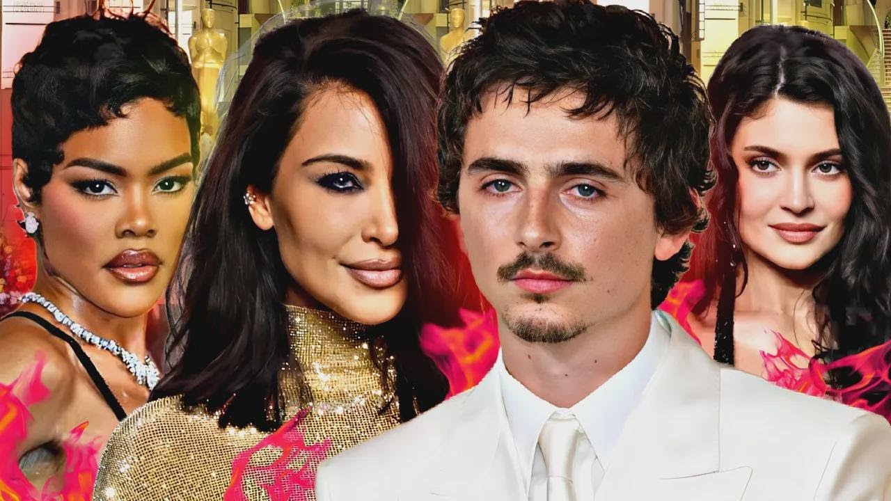 O desastre do Oscar: Chalamet perde, Kim Kardashian choca no visual e Teyana Taylor causa