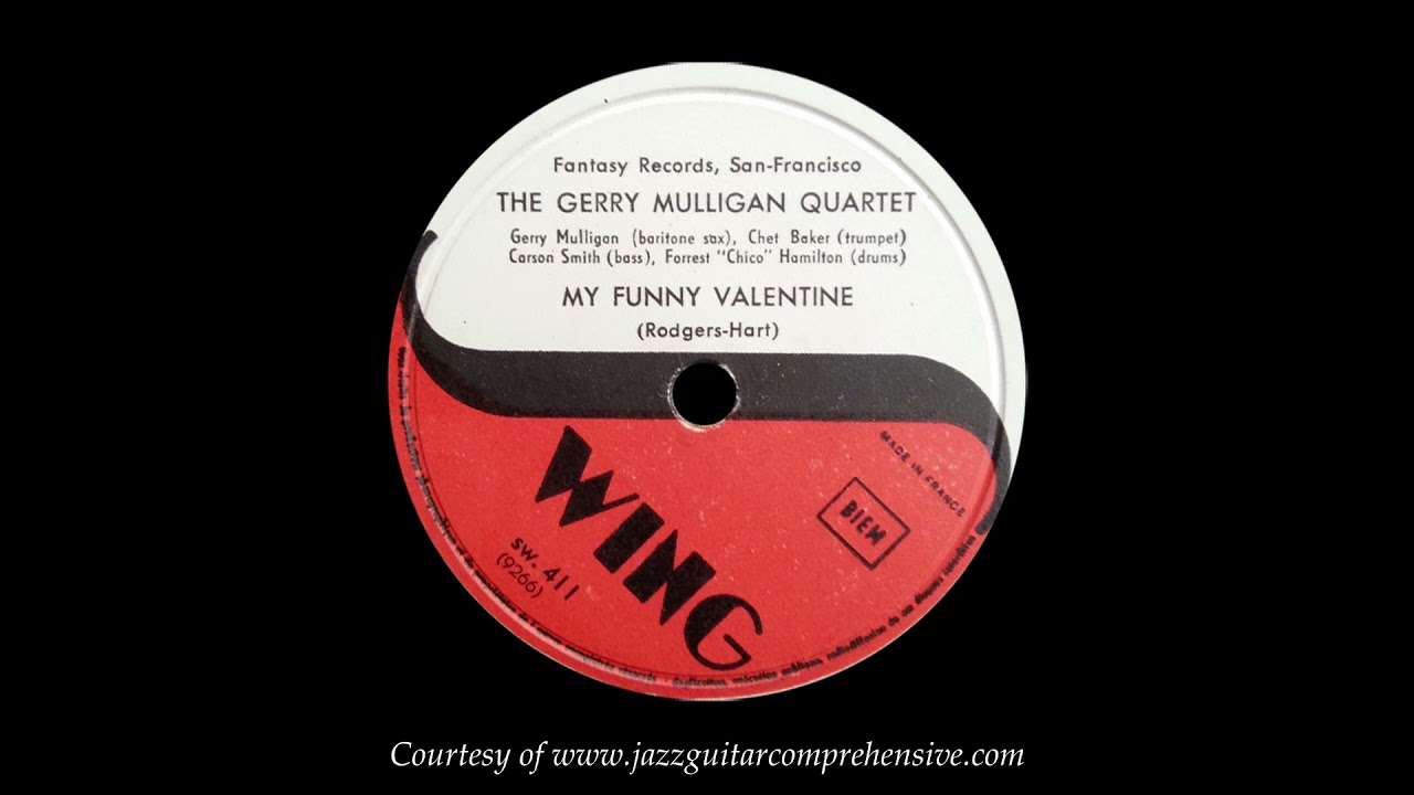 Gerry Mulligan & Chet Baker (1952) [MY FUNNY VALENTINE]