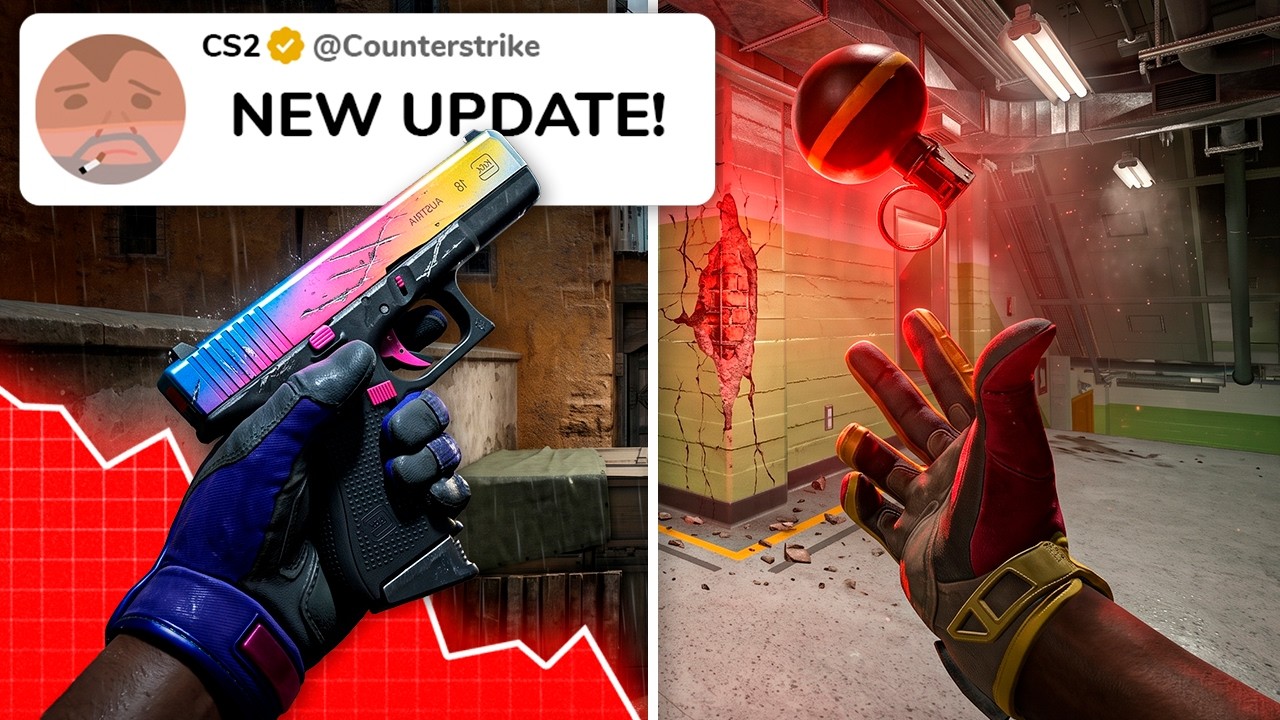 New CS2 Patch: Grenades Through Walls FIXED + The Market Collapse Explained