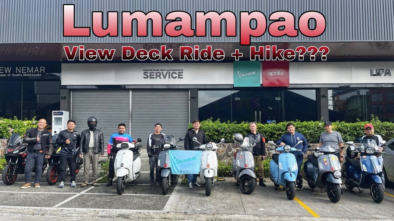 Lumampao Viewdeck | Vespa Ride + Hike Don Juan, Cuenca, Batangas