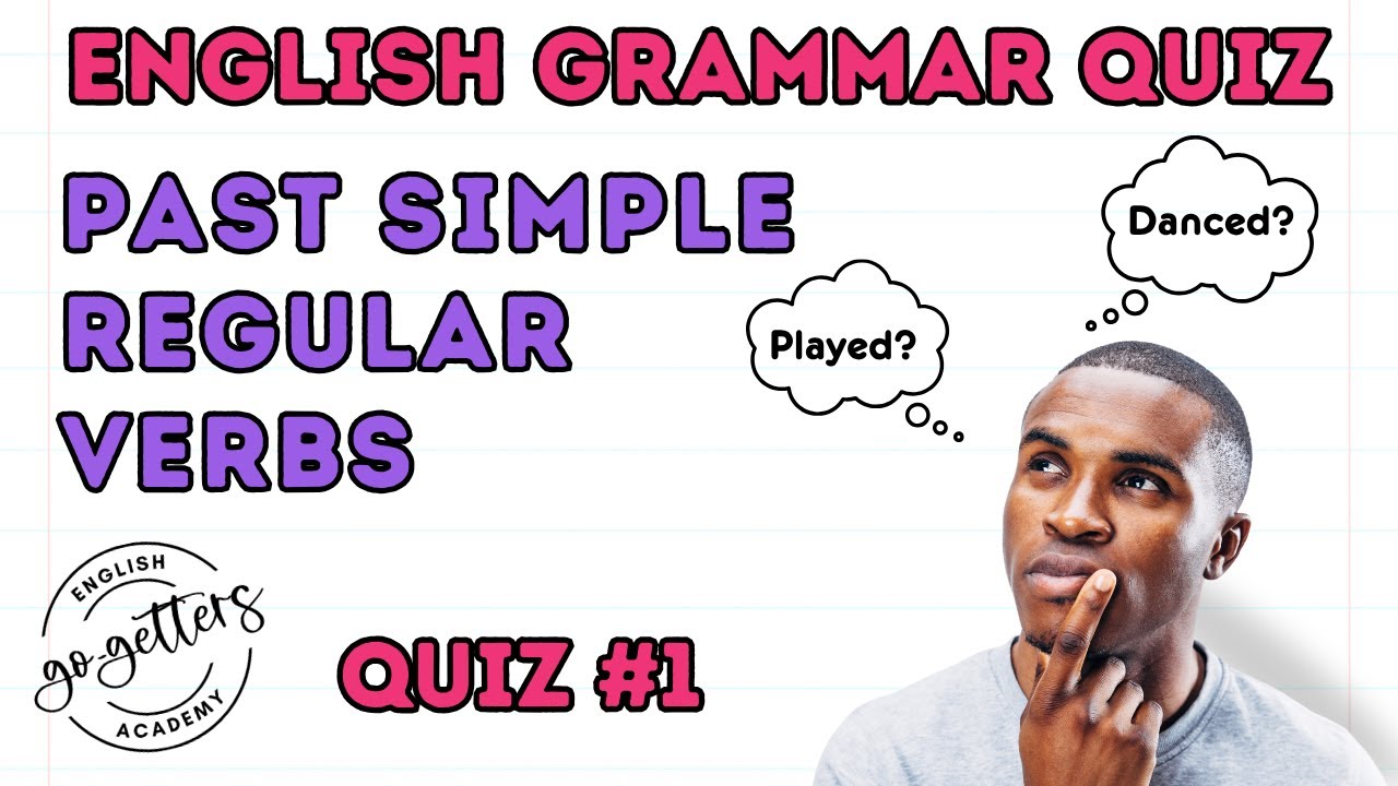 Simple Past Tense Quiz with Regular Verbs | English Grammar Practice for Beginners A1–A2 (Part 1)