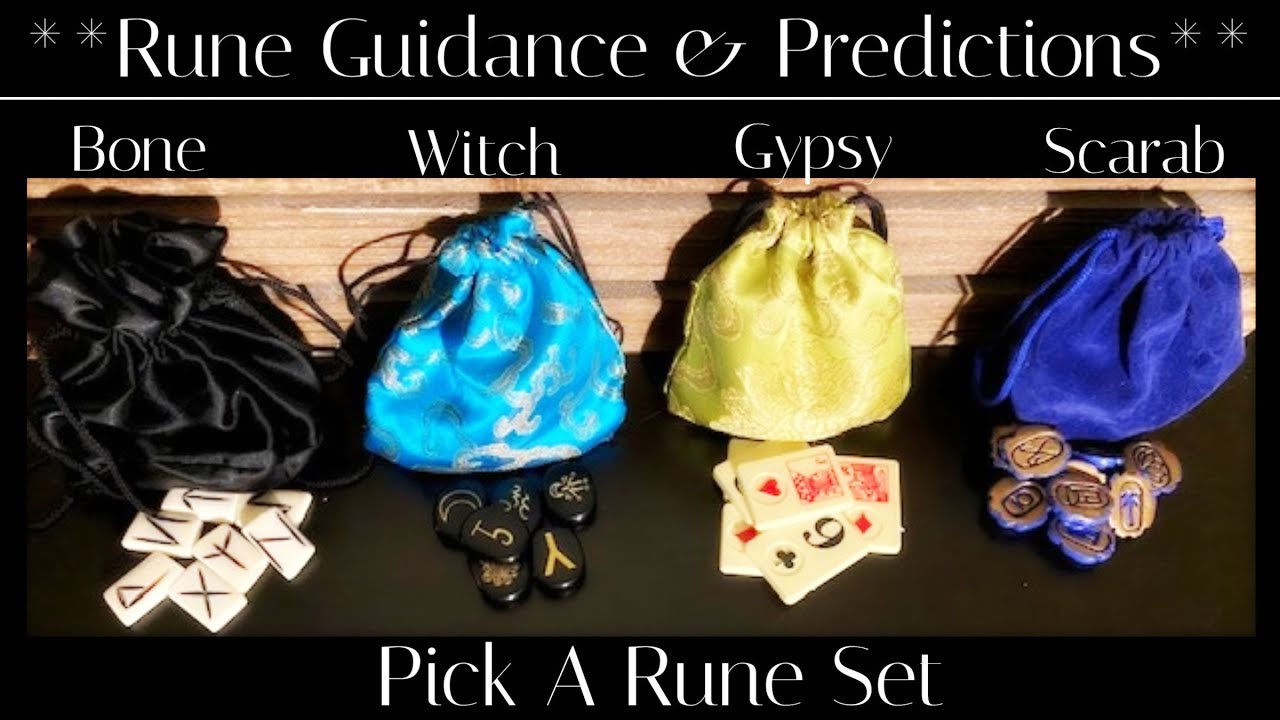 🔮Pick A Rune Set🔮 Guidance & Predictions From The Runes!