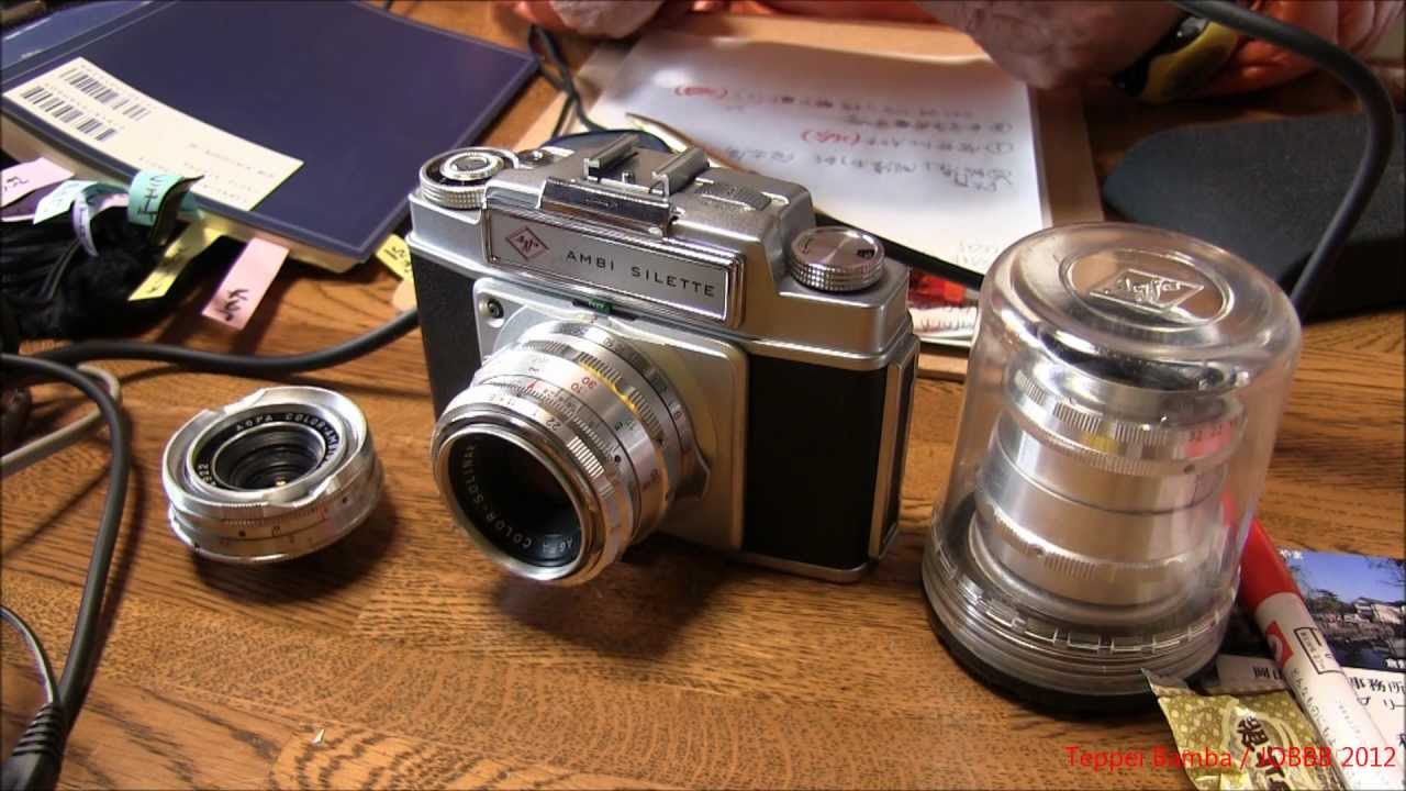 Agfa AMBI SILETTEと交換レンズ3本