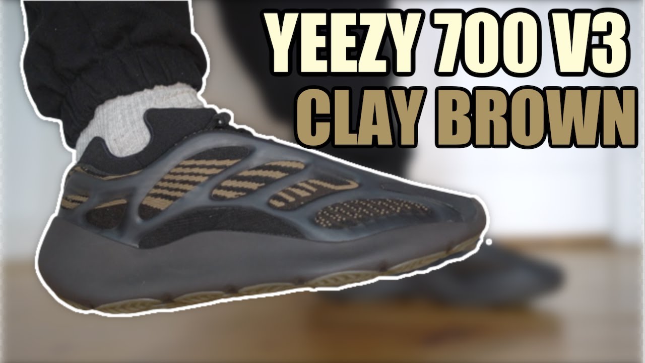 ADIDAS YEEZY 700 v3 CLAY BROWN REVIEW & ON FEET + SIZING & RESELL - WHY IS 700 v3 HYPE DEAD?