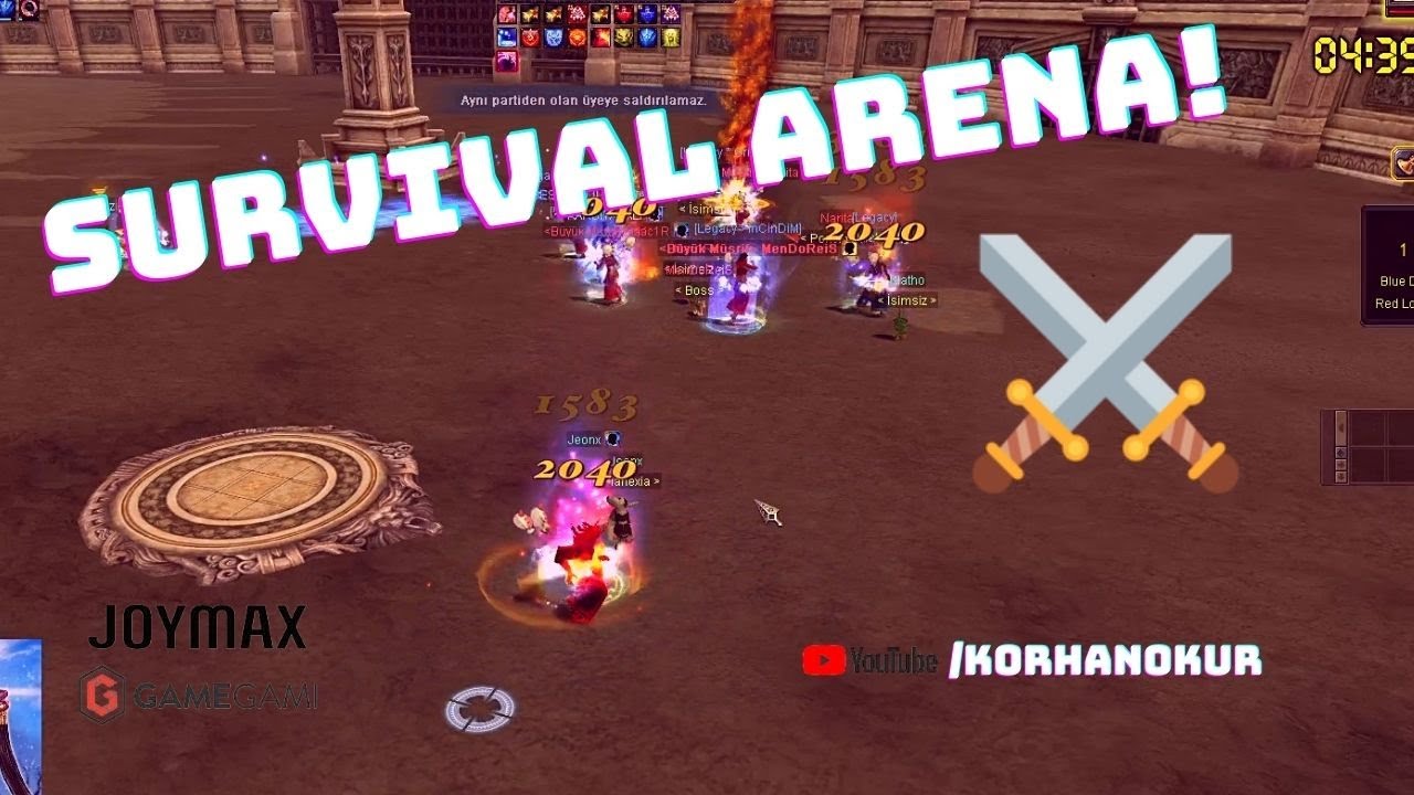 SURVIVAL ARENA  |  GÜNCELLENDİK  #TRSRO #SİLKROAD