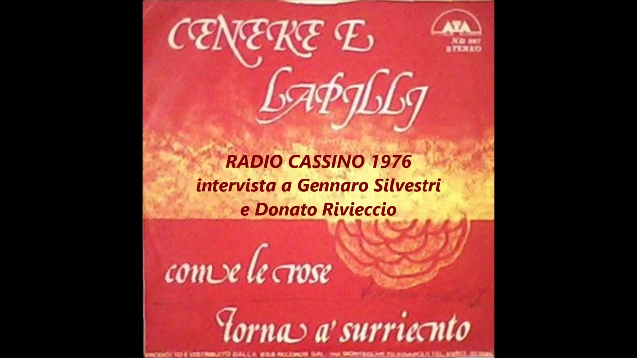 Intervista a Gennaro Silvestri e Donato Rivieccio - Radio Cassino 1976