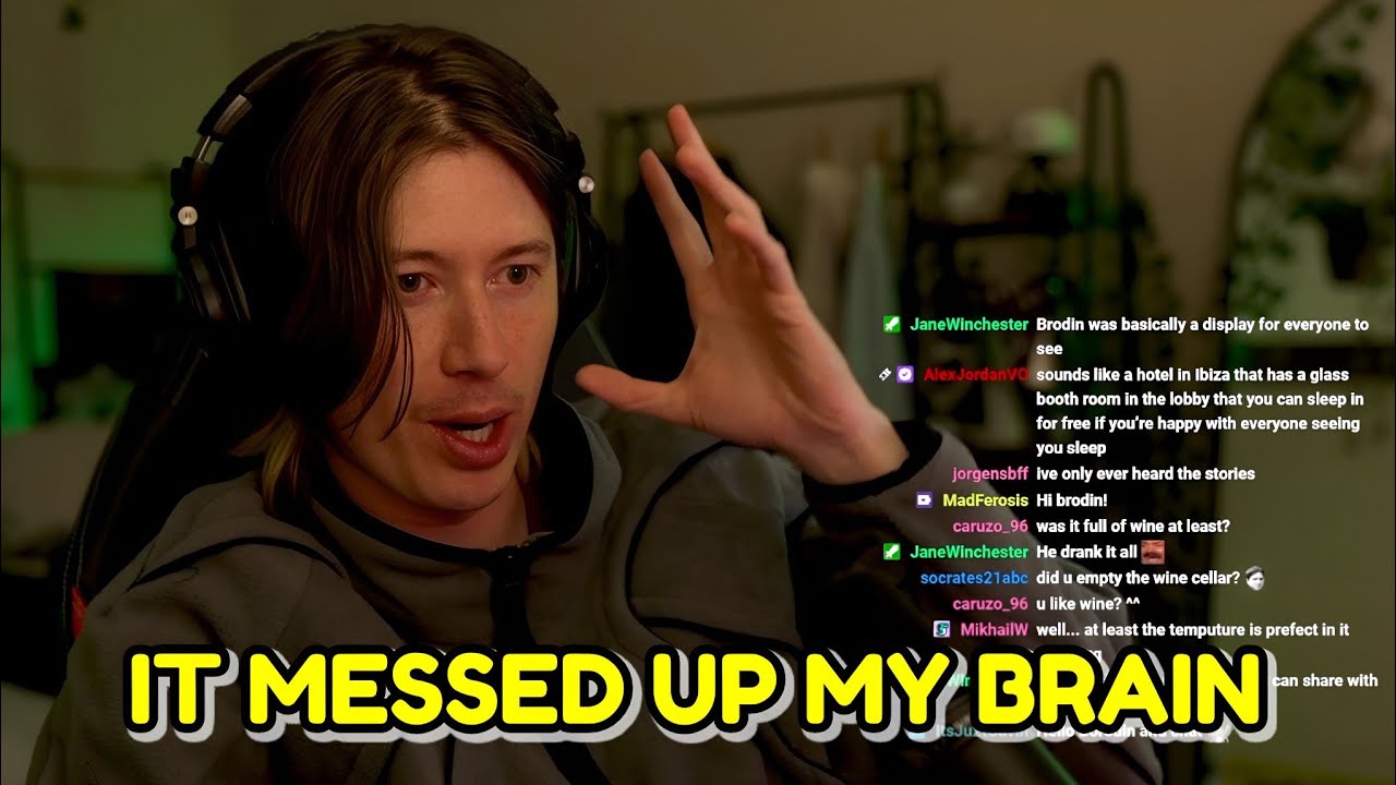 Brodin on Living in OTV House Basement