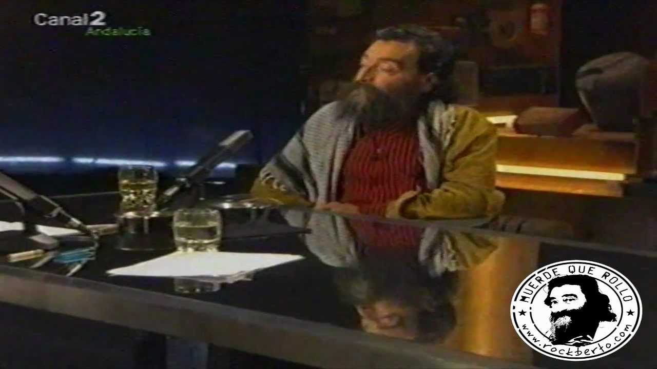 Rockberto con Jesús Quintero. El Vagamundo