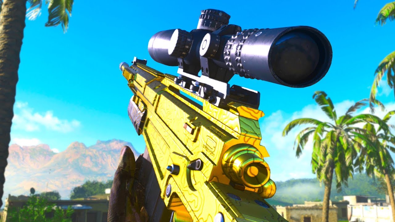 SNIPER AX-50 EN OR sur Call of Duty: MODERN WARFARE !