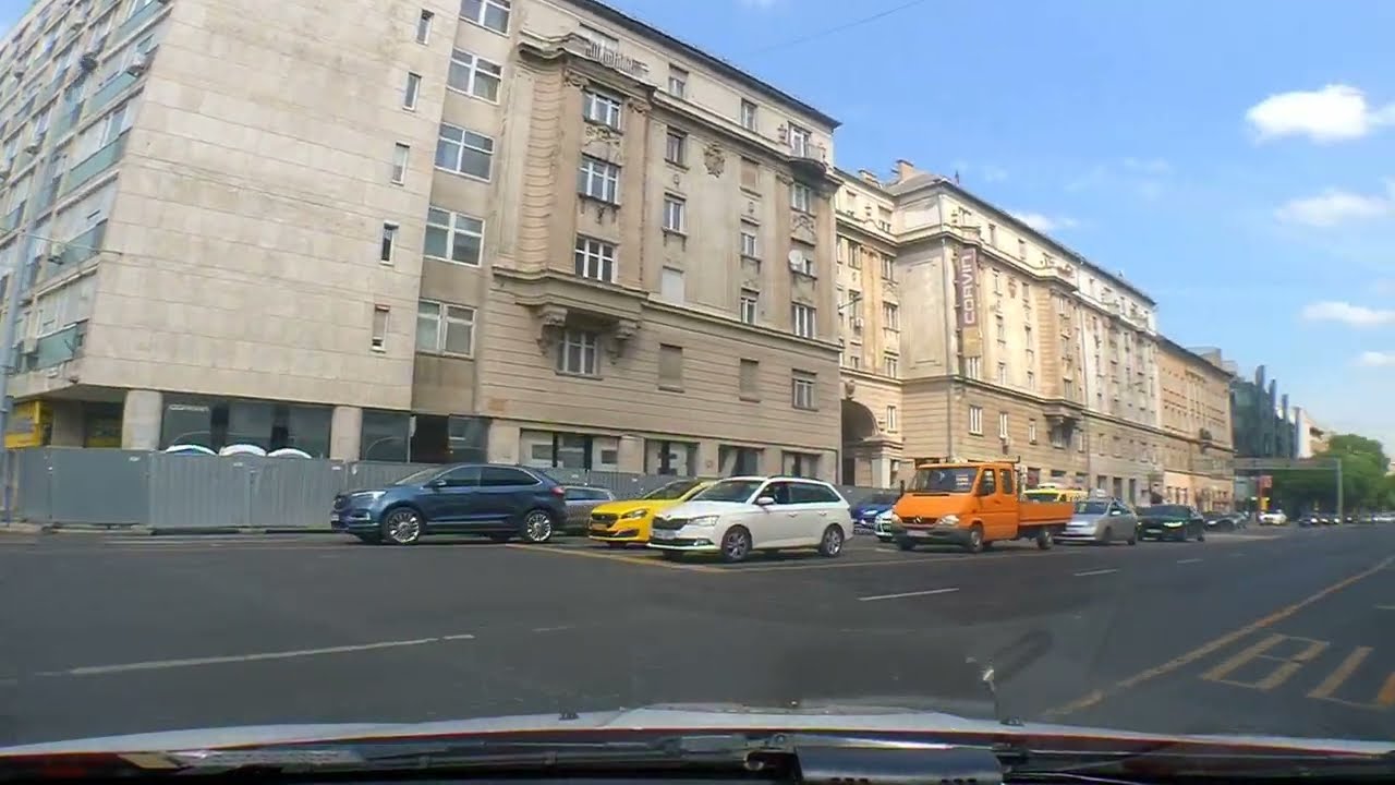 Vonulás kék lámpával Budapesten #emergencybudapest NS131