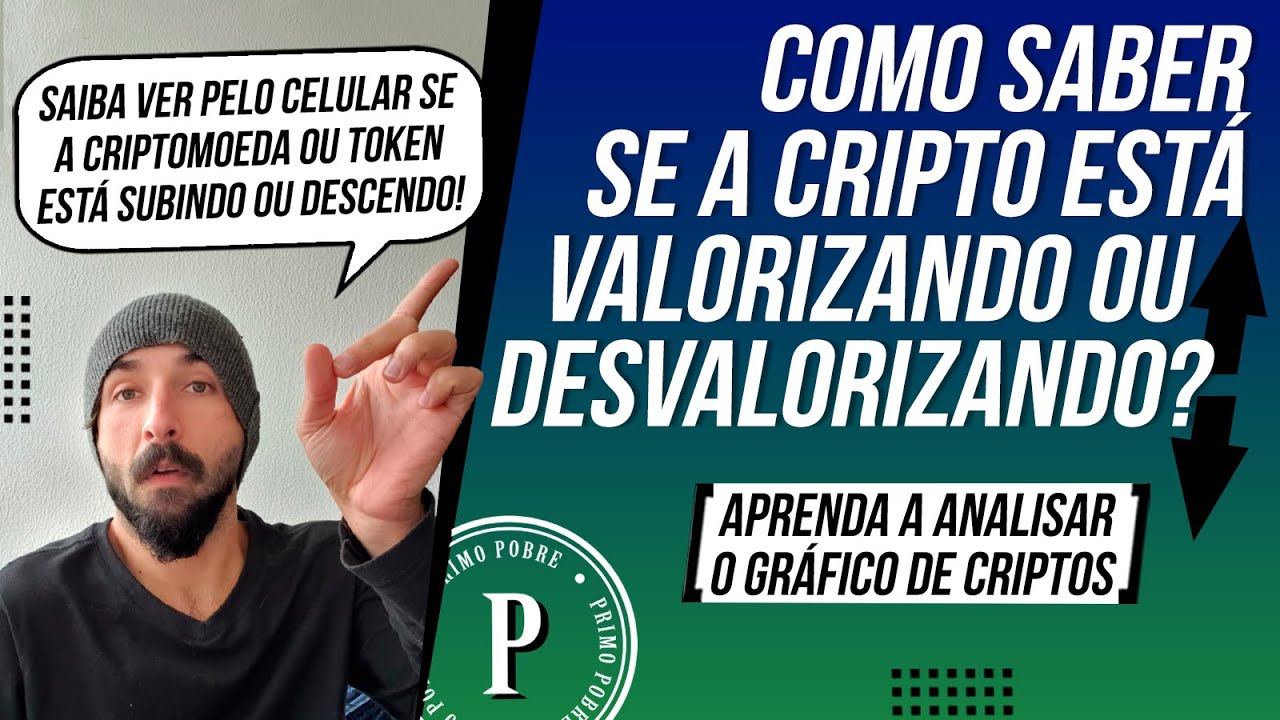 Como Saber se a CRIPTOMOEDA est&aacute; SUBINDO ou DESCENDO (AN&Aacute;LISE DE GR&Aacute;FICOS pela ATANI)