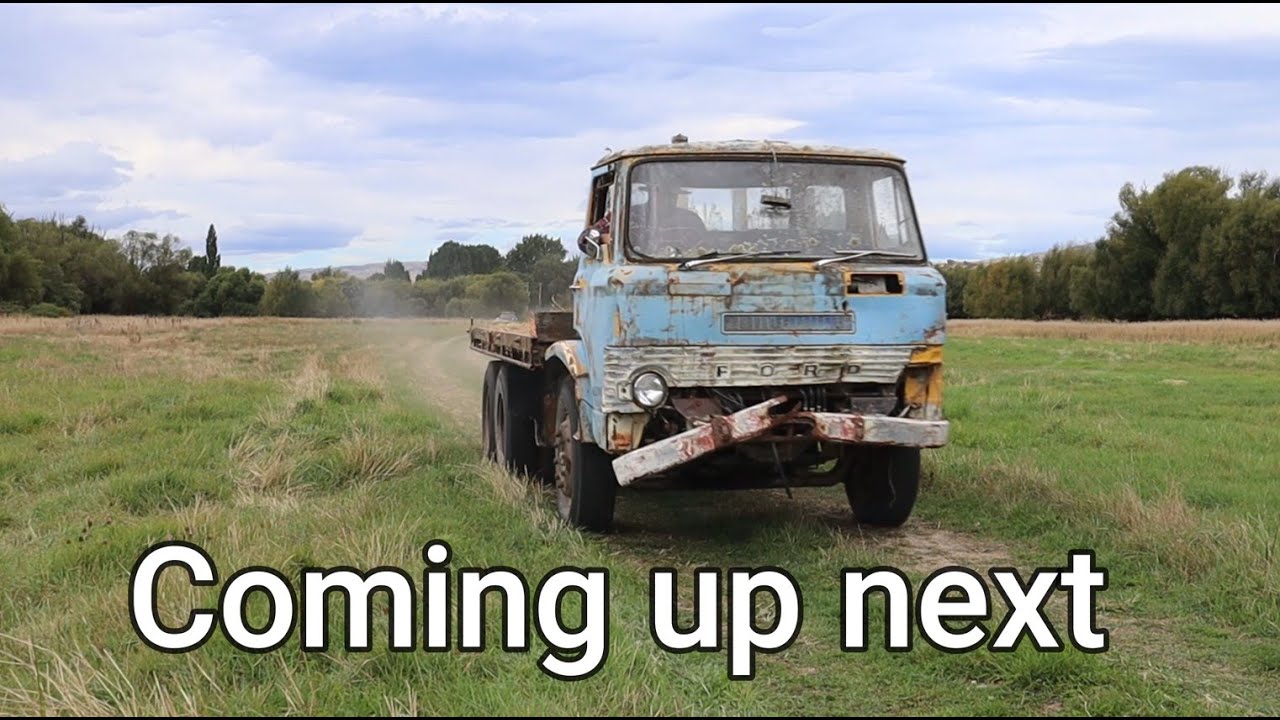 Ford D- series truck | New Zealand old farming Equipment | will it start ?