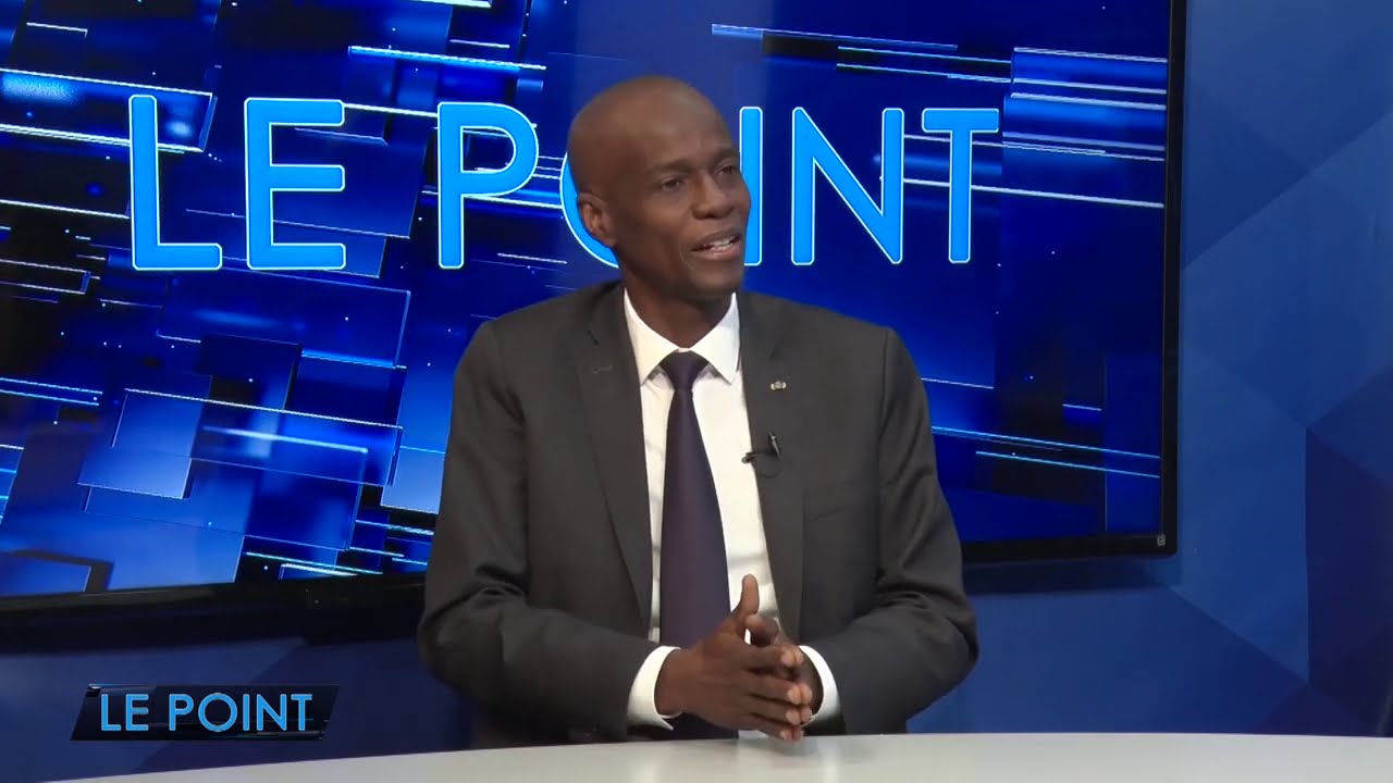 Le Président de la République Jovenel Moïse - LE POINT 09/11/20