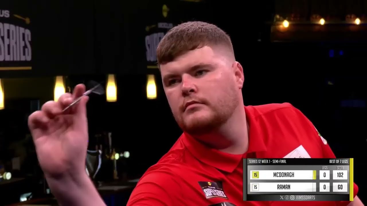Ronan McDonagh vs Brian Raman Highlights / MODUS Super Series 12 Week 1 Semi-Final