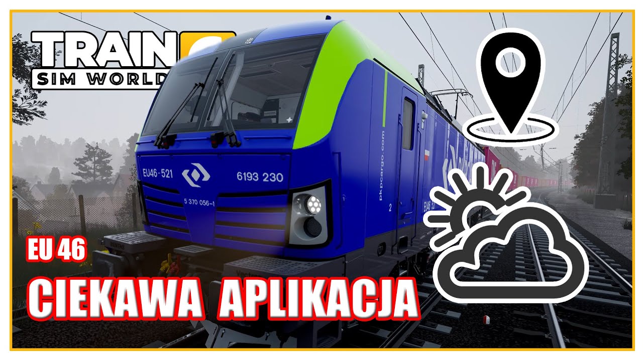 Ciekawa aplikacja do gry | EU 46 PKP Cargo | Train Sim World 6 po polsku | Symulator kolejowy