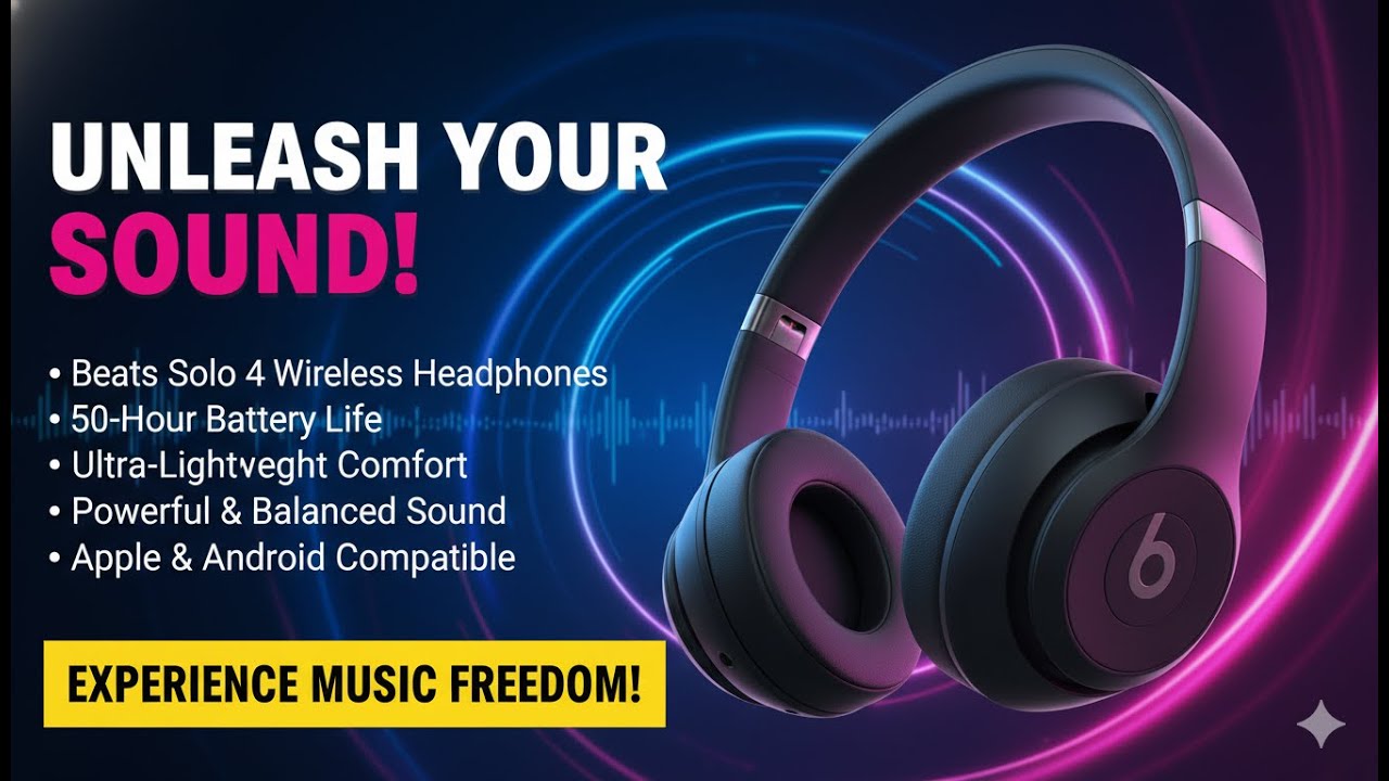 Beats Solo 4 Review | 50-Hour Wireless On-Ear Headphones