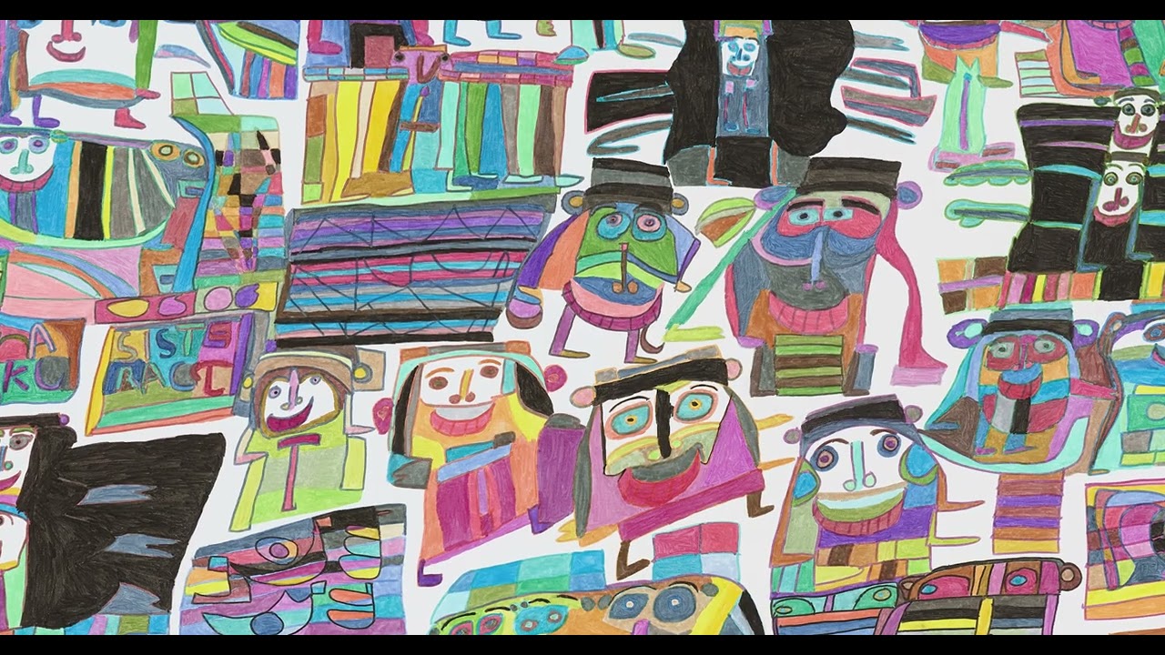 RED BLUE UP. MICHELLE ROBERTS. 2025