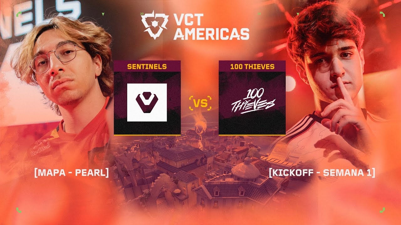 SEN vs 100T — VCT Americas Kickoff — Semana 1 Día 3 — Mapa 3