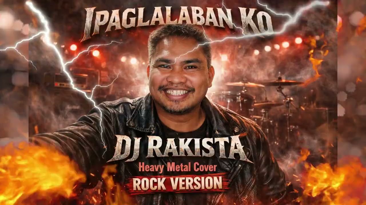 IPAGLALABAN KO - DJ RAKISTA [  HEAVY METAL COVER ]