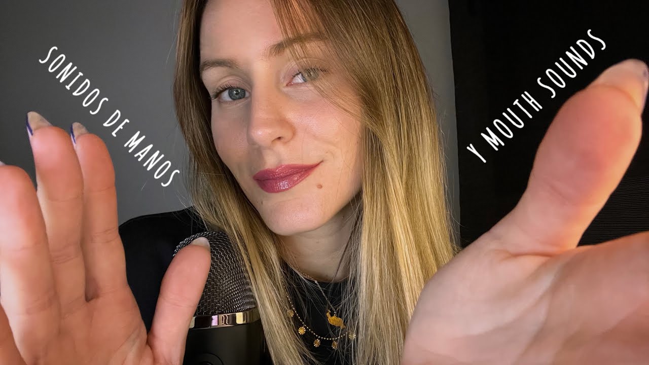 ASMR SUAVE DE MANOS y BOCA / Los Sonidos mas Relajantes para Dormir 🧘🏼‍♀️ 