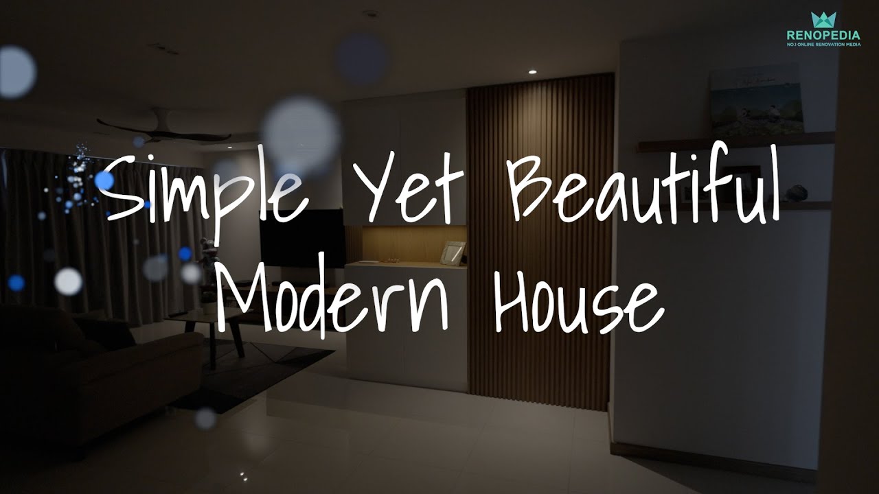 A Simple Yet Beautiful Modern House
