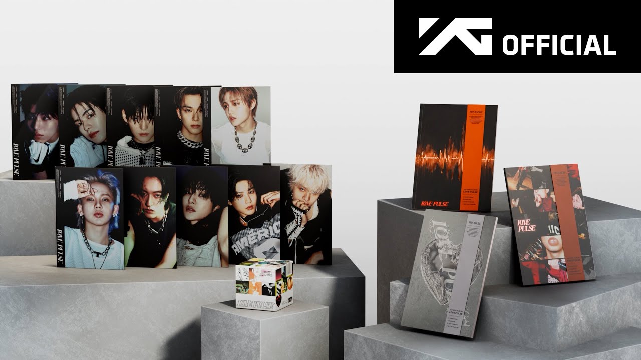 TREASURE - 3rd MINI ALBUM [LOVE PULSE] ALBUM MOTION GRAPHIC